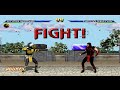 Cyrax Shinobi Vs Human Sektor MKP CHAOTIC NEW ERA
