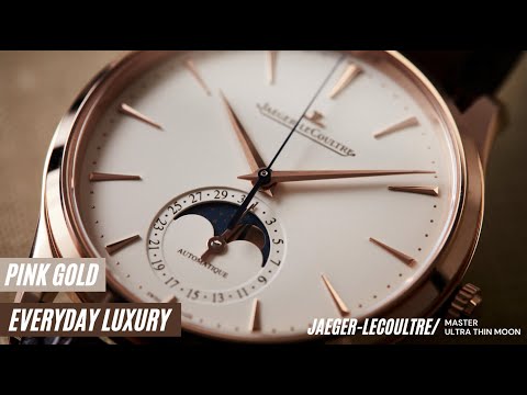 HANDS ON: Jaeger-LeCoultre Master Ultra Thin Moon Pink Gold