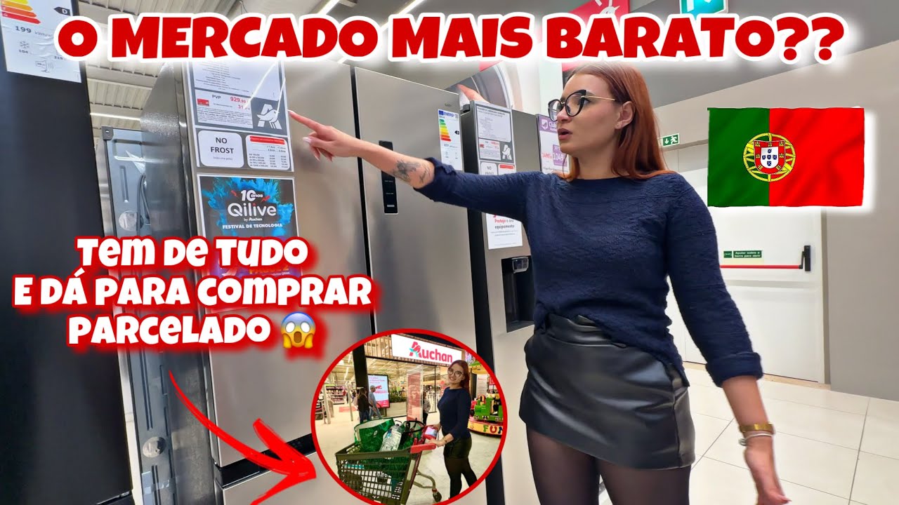 ESSE É O MELHOR MERCADO EM PORTUGAL? 🇵🇹 Muito barato🤑