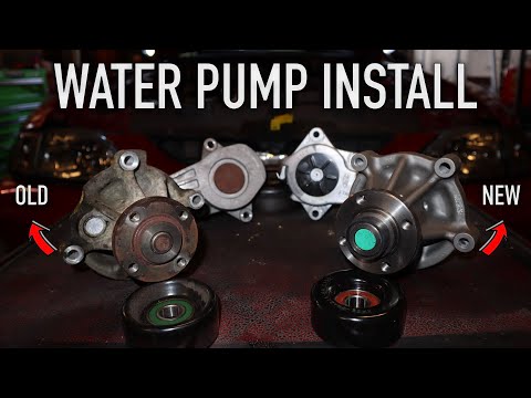 SN95 Mustang GT WATER PUMP Replacement/Install (EASY) | 96-04 Mustang GT