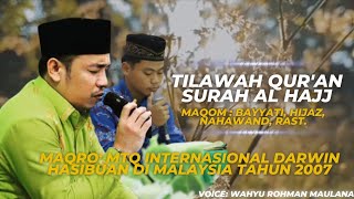 Download lagu Tilawah Quran Irama Bayati, Hijaz, Nahawand, Rast|| Qs. Al Hajj 26-34 mp3