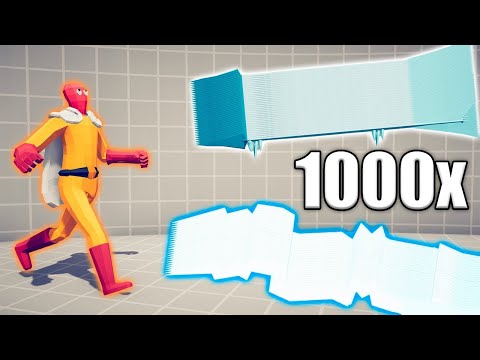 1000x OVERPOWERED ZEUS & ICE ARCHER vs UNITS - TABS | Totally Accurate Battle Simulator 2025