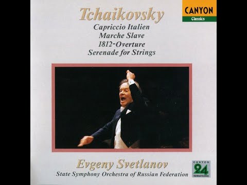 Tchaikovsky: Marche Slave in B-flat minor, Op. 31 - Evgeny Svetlanov, Russian State Symphony