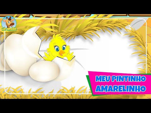 Meu Pintinho Amarelinho - Giramille | Desenho Animado Musical