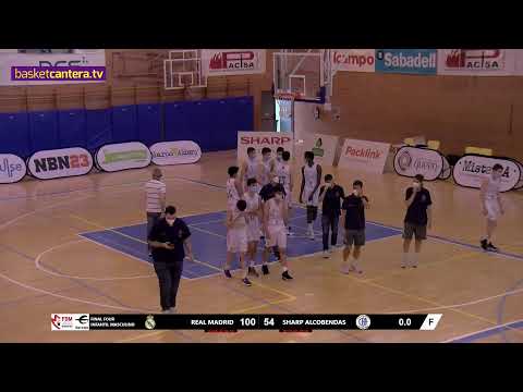 F4Infantil Masc.  REAL MADRID vs CB ALCOBENDAS. Semifinal Liga U14M FBMadrid 2021