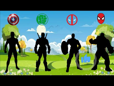 SPIDERMAN VS DEADPOOL VS KAPITAN AMERIKA VS HULK TILES HOP 1000K