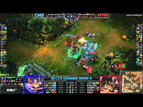 Team Gambit vs Meet Your Makers (LCS 2013 EU Summer Split W4 D1)
