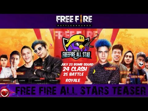 🔴Your favorite stars || free fire all 🌟  || J23 Bomb squad , J24 Clash Squad, J25 Battle squad,😱