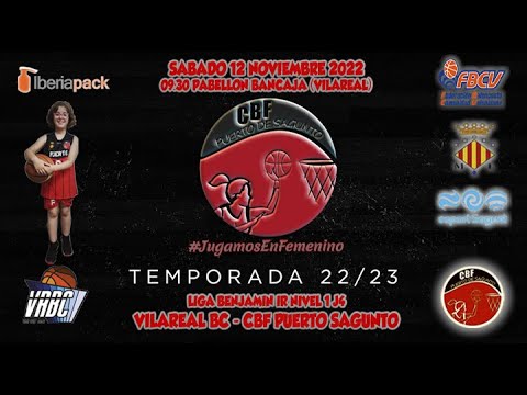 Videohighlights Vilareal Bc - Benjamín Iberiapack CBF Puerto Sagunto (LIGA  IR NIVEL 1 J4 22-23)