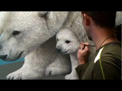 Making of Migration | a painting by Marcel Witte