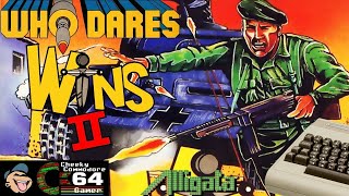 WHO DARES WINS II – Commodore 64 (1985) | Top-Down Commando-Style Action with Intense Gameplay