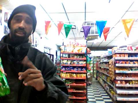 rob dolla in poppy store.... wow...watch this rap.