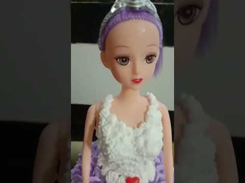 #1kg doll cake disaine#❤🧚‍♀🎉🎉🎉🎉
