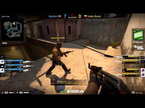 ESEA MDL SEASON 31 EUROPE EPSILON VS IZAKO BOARS | MIRAGE | CSGO 2019