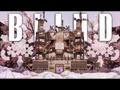 The Blind - META Group BASE - TANKY House with BUNKERS - HARD Raid EASY Expansion - RUST Base Design