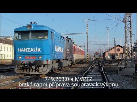 749.263-0 | Hanzalík | dopravce EŽ Praha s MVPTZ ve stanici Olomouc