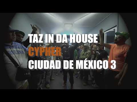 Taz In Da Cypher CDMX 3 - LAVOZEKRETA, Ximbo y Sekreto (Prod. Dj Kay Fear)