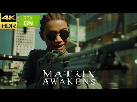 [4K HDR]The Matrix Awakens PS5 : An Unreal Engine 5 Experience Walkthrough Gameplay No Commentary
