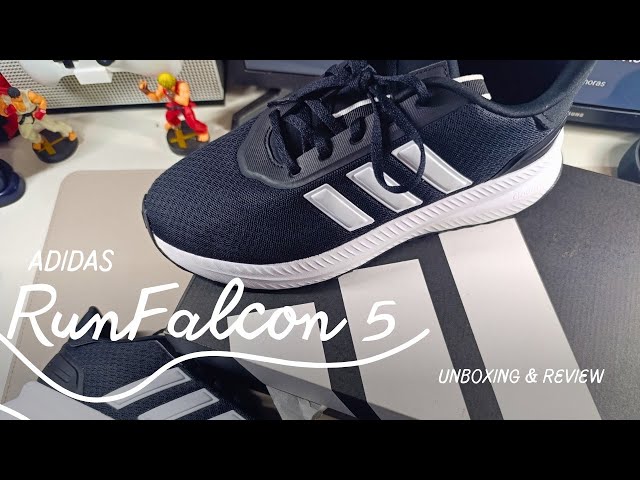 Vídeo relacionado con adidas Hombre Runfalcon 5 Running Shoes, Core Black/Core Black/Core Black, 43 1/3 EU
