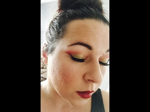 Forty Niners Inspired MakeUp Look!!! - Talk Through Video