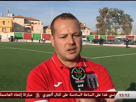 دحمان موسى Dahman Moussa Entraineur ESMKolea 01/00 Usmhajout / Ligue professionnelle 2