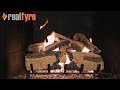 Real Fyre 24" Burnt Split Oak Vented Propane Gas Logs Set with Electronic Pilot Kit