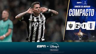 COM GOL NO ÚLTIMO MINUTO, ATLÉTICO-MG VENCE O JUVENTUD DE LAS PIEDRAS NA SUL-AMERICANA | COMPACTO