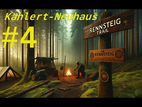 Abenteuer Rennsteig # 4 - Die Socke | Kahlert - Neuhaus | Backpacking, Wandern