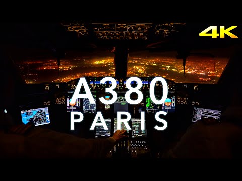 PARIS | A380 LANDING 4K EXTENDED