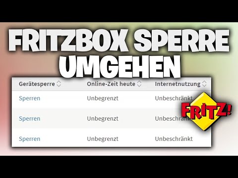FritzBox Sperre umgehen - Geräte sperren / entsperren - Tutorial