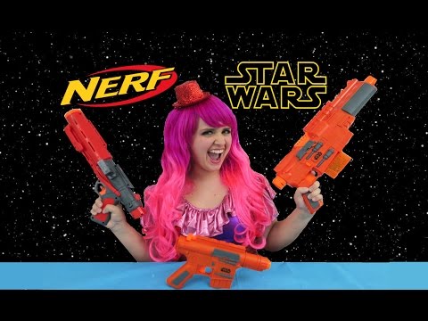 NERF Star Wars Rogue One | TOY REVIEW | KiMMi THE CLOWN | STAR WARS WEEK