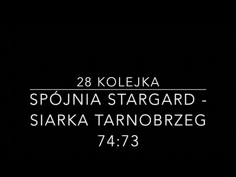 Siarka Tarnobrzeg i Pogoń Prudnik - Spójnia Stargard 28 i 29 kolejka