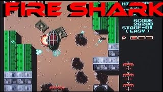Fire Shark on Mega Drive. Played for laughs, with commentary.