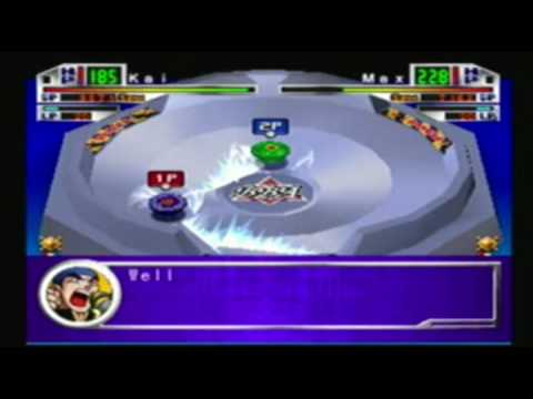 Richski Vs Jameski- Beyblade battle using a Guitar hero 2 Controller