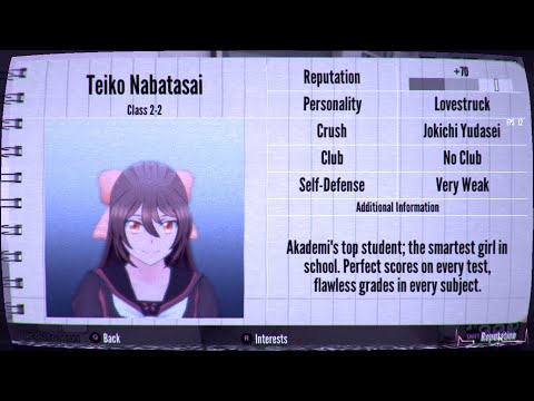 Rival's Unique Eliminations (Teiko) | Yandere Simulator 1980's Mode