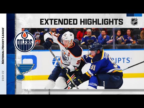 Edmonton Oilers vs St. Louis Blues Nov 14, 2021 HIGHLIGHTS
