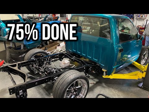 The LT4/10speed 1993 Chevy truck build is almost finished! We're on the home stretch!