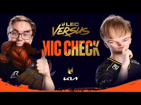 Baussi Bomba & Zestifying ohnePixel! | Kia Mic Check | 2026 LEC Versus Week 2