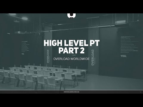 High Level PT Workshop Part 2 - “How to THRIVE in the world of fitness”