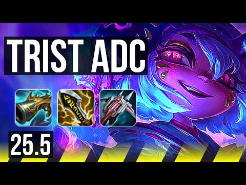 TRISTANA & Rakan vs JHIN & Taliyah (ADC) | 12/1/3, Dominating | KR Master | 25.5