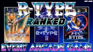 Which R-Type Arcade Game Did I Rank No.1? #rtype #irem #arcadegames