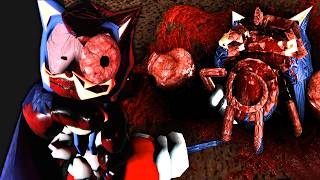 MOST BRUTAL SONIC HORROR GAME - SONIC RE-DIMENSIONS (All Endings and Death Scenes)