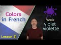 Colors in French | The Language Tutor * Lesson 21 *