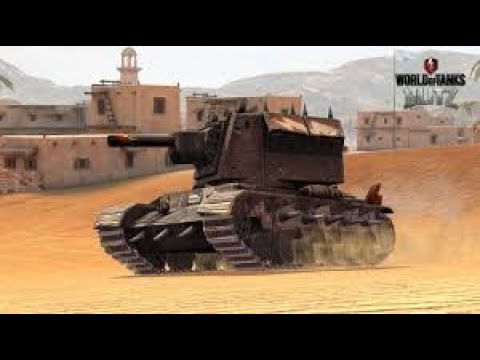 Smasher 4300DGM 4 KILLS WoT Blitz