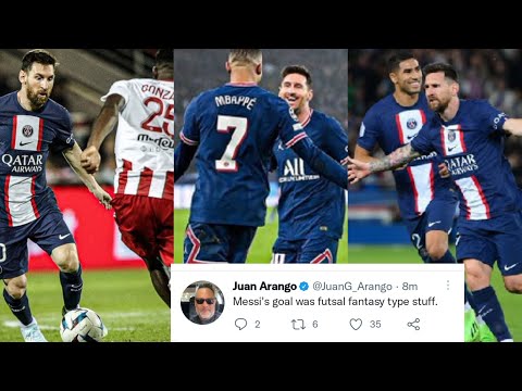 Football community reacts to Messi masterclass vs Ajaccio | 2 assists and 1 goal