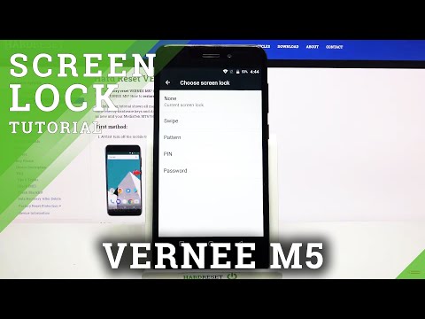 How to Enable Screen Lock on VERNEE M5 – Set Up Screen Lock