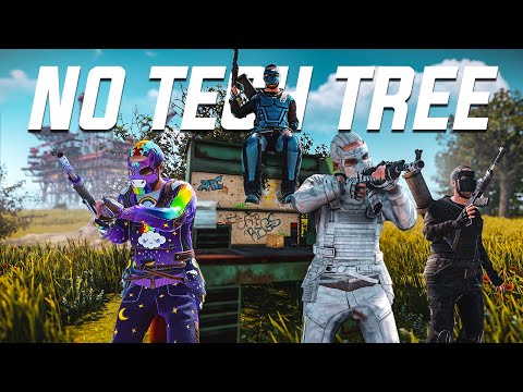 DOMINATING THE NO TECH TREE FORCE WIPE FT. Disfigure and imBernE - Rust Movie