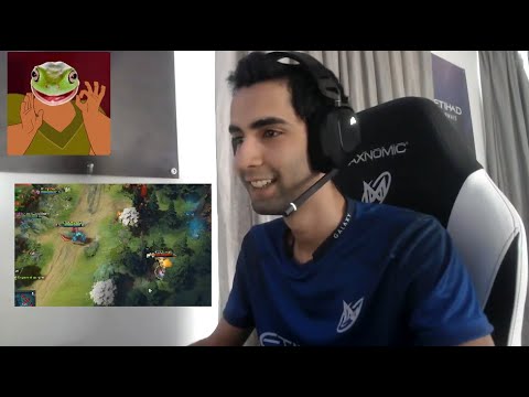 Gank gone wrong! NIGMA vs Team BALD- KING 1VS4- Dota 2-  DPC WEU