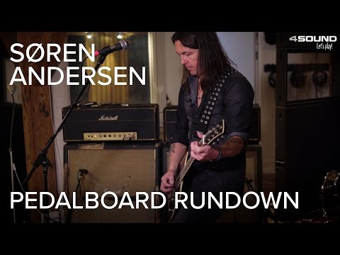 4Sound My Gear - Søren Andersen - Pedalboard