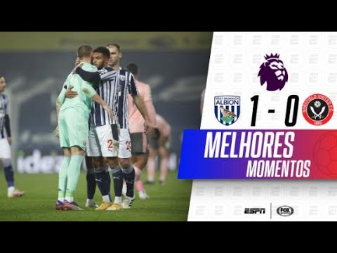 WEST BROMWICH 1x0 SHEFFIELD UNITED PELA PREMIER LEAGUE | MELHORES MOMENTOS | 28/11/2020